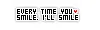 You're Smile is my Smile