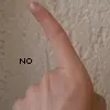 finger-no