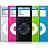 Ipod Nanos in Different Colours