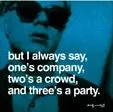 Three's a party