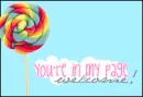 Lollipop "Welcome"