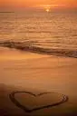 heart on sand 3