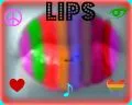 colored lips