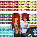 Me + You = love