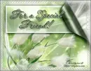 For a special friend