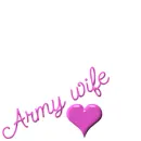 Army wife pink