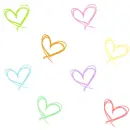 Hearts background