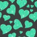 background heart green