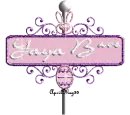 pink easter strett sign yaya B