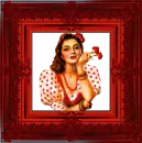 Woman in the picture