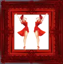 Woman in the picture