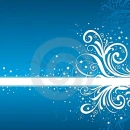 blue background