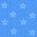 blue glitter star