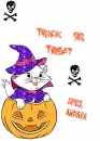 Trick or Treat kitty - Andrea
