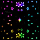 colorful stars