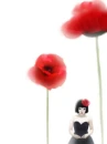 Enakei under the flower
