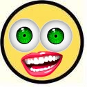 Crazy smile Emoticon