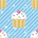 Blue Cupcake