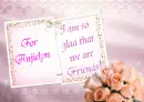 Friendship for Anjielyn