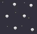 Spooky faces