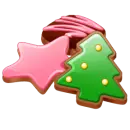 background  Shapes Cookies
