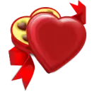 background  Shapes Heart Cabdy