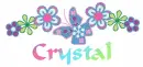 Crystal Flowers & Butterfly