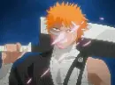 ichigo striking with getsuga tenshÅ 