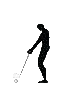 golfer makes golf wallpaper