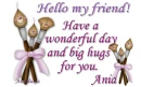 Have a wonderful day-Ania