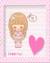 cheerful girl