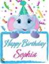 HAPPY BIRTHDAY   Sophia