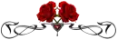 wild roses divider