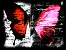 Gothic butterflies Red