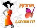 butterfly - motyl Anna Loves it!