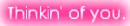 Thinkin' Of You - Online Icon!