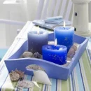 blue candles
