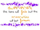 Summer Memories