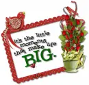 it's the little...