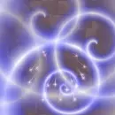 purple swirls stars