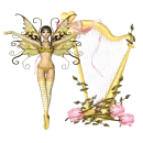 Woman Harp