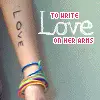 to write love on her arms