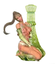 Bottle woman