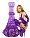 Bottle woman