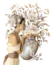 Woman flower