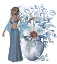 Woman flower