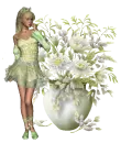 Woman flower