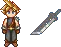Cloud with sword