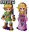 Link and zelda