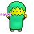 green creature